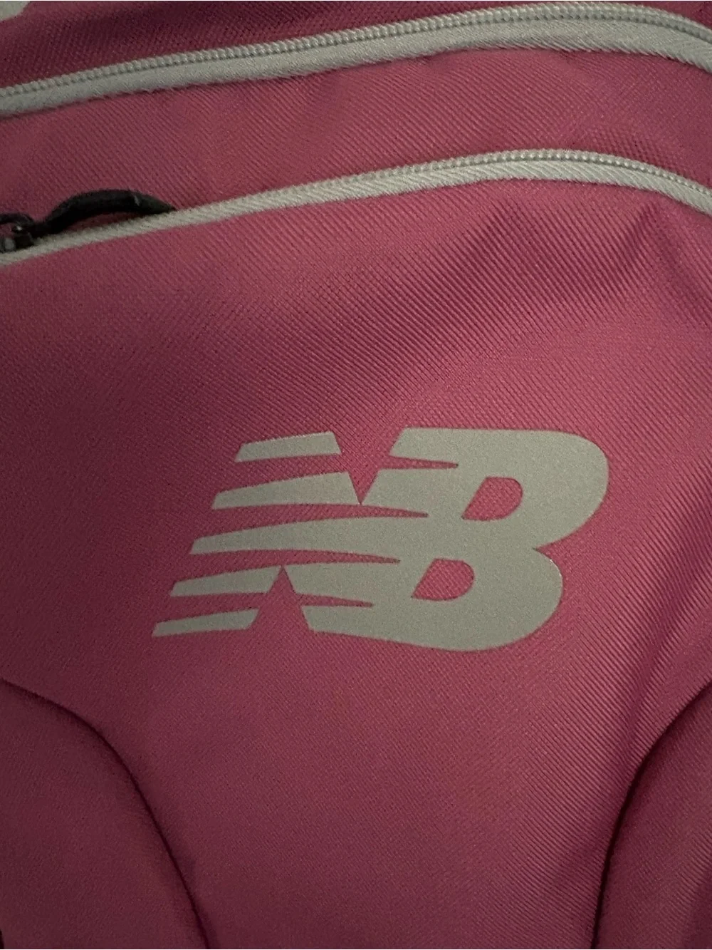 New Balance Women's Magenta Backpack with Silver Logo New with Tags